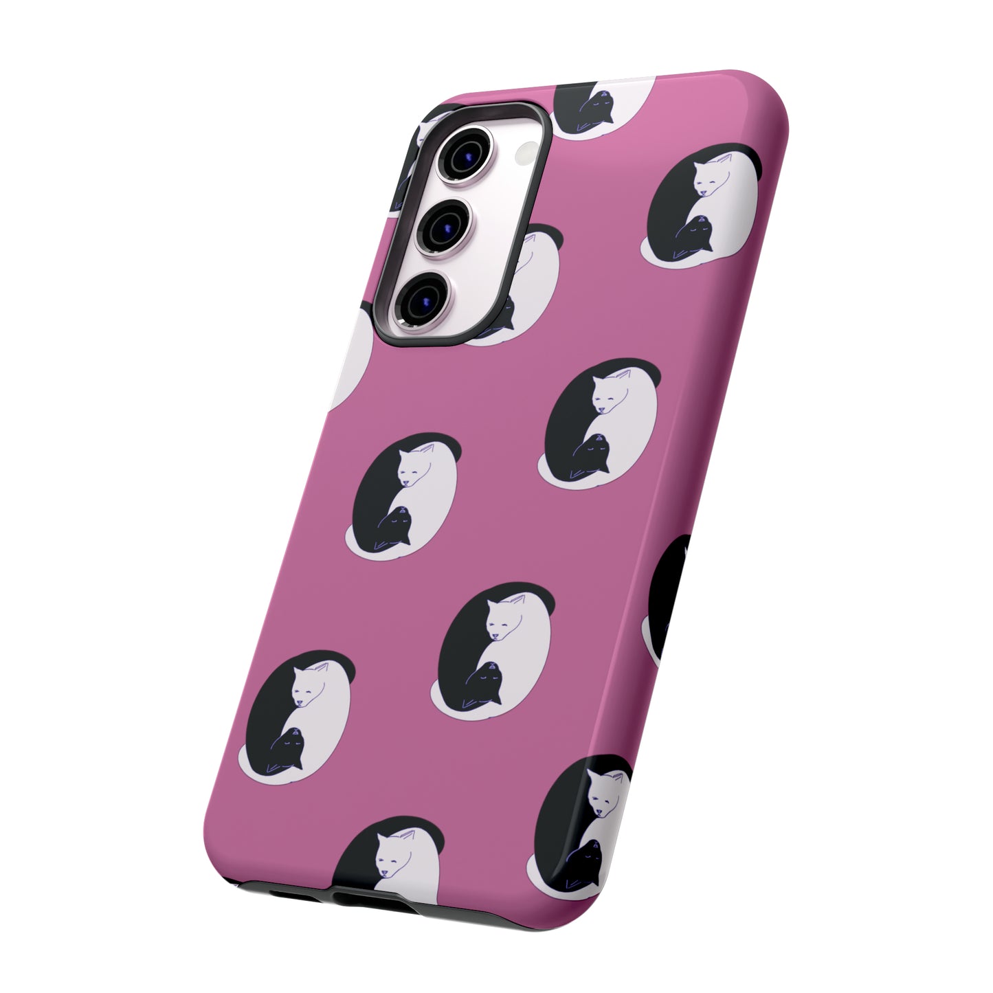 "Embracing Cats" Tough Phone Case (Patterned)