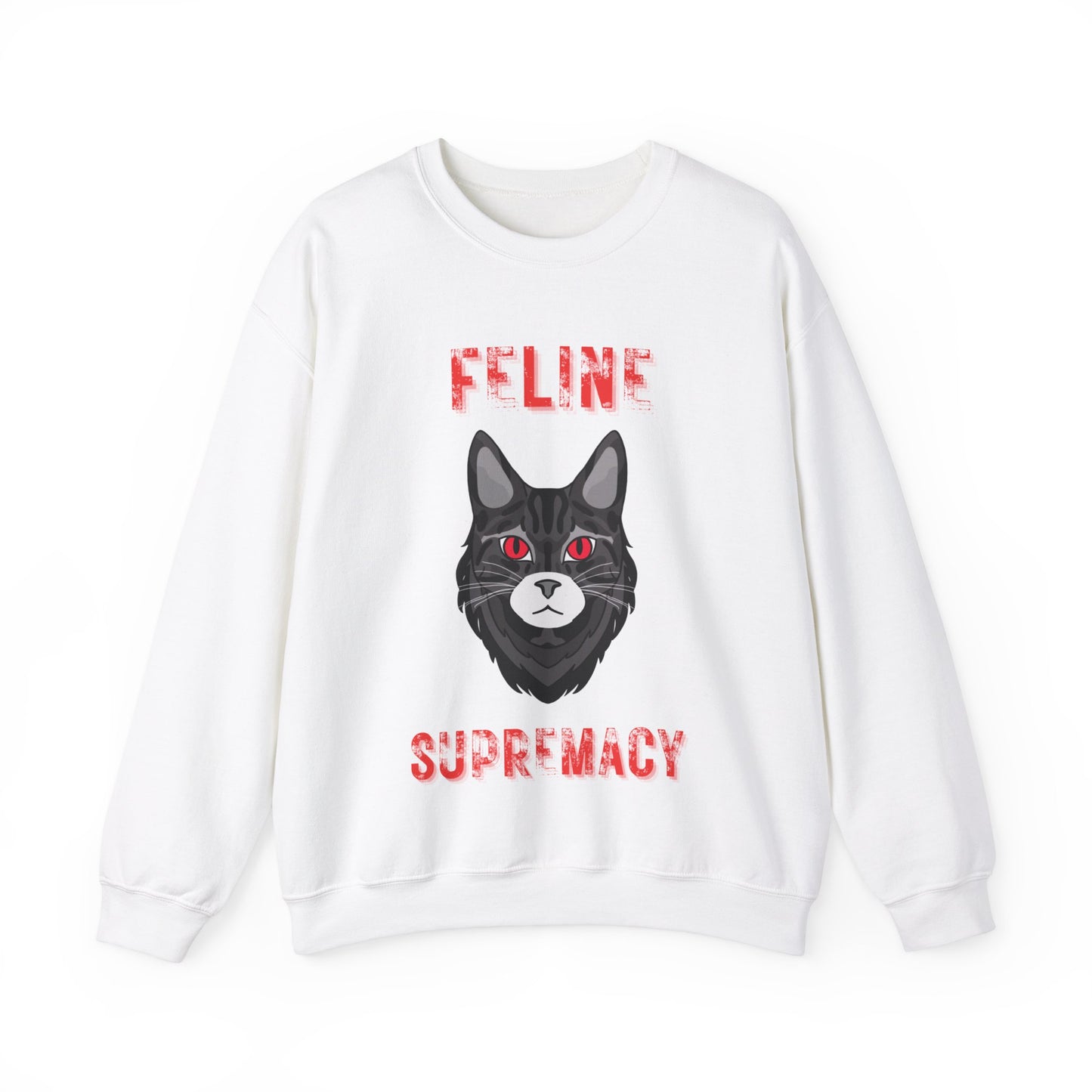 "Feline Supremacy" Unisex Crewneck Sweatshirt
