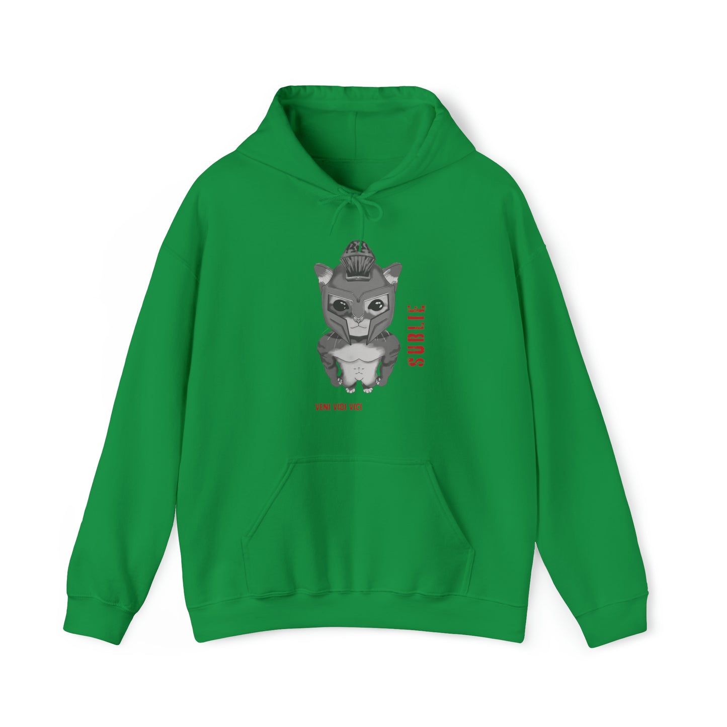 “Spartan Cat” Hooded Sweatshirt